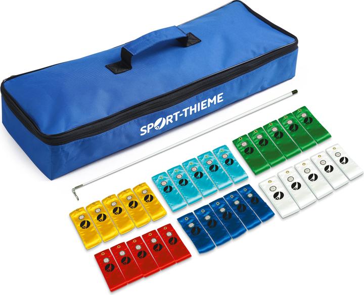 Sport-Thieme Gymnastikbänder-Set Schule und Verein (4 m)