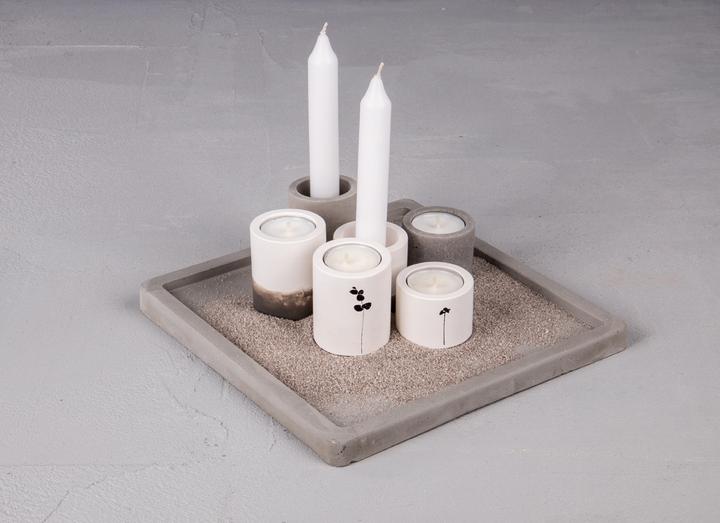 Produktbild Rayher Silikon Giessform "Kerzenhalter"