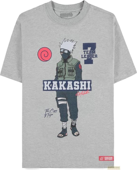 Productafbeelding Difuzed Naruto - Kakashi - T-shirt met korte mouwen (Loose Fit) - S (S)