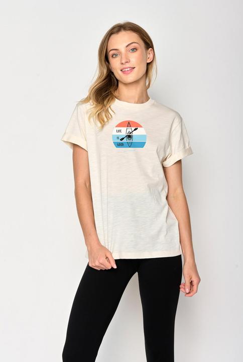 Actual product image Greenbomb Women's Nature Good Life Stop T-Shirt (L)