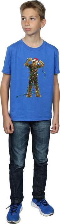 Produktbild Star Wars Chewbacca Christmas Lights TShirt Jungen (116)