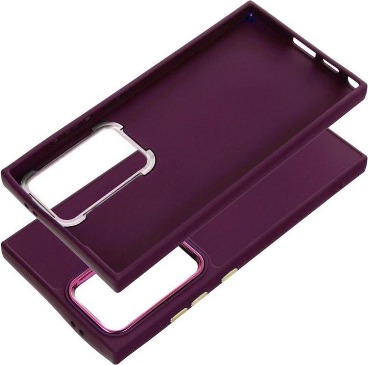 Produktbild OEM Back panel cover FRAME Case for SAMSUNG S24 Ultra purple (Samsung Galaxy S24 Ultra)