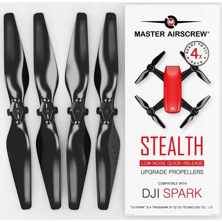 Actual product image Master Airscrew Propeller Stealth 4.7x2.9 Black Spark