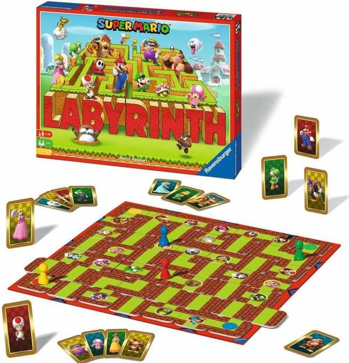 Produktbild Komelon Ravensburger Gra planszowa Labyrinth Super Mario