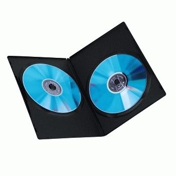 Produktbild Hama 1x10 DVD-Doppel-Leerhülle Slim 75% Platzsparnis