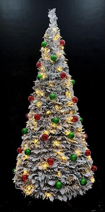 Image du produit Esprit Weihnachtsbaum grün PVC Verschneit (180 cm)