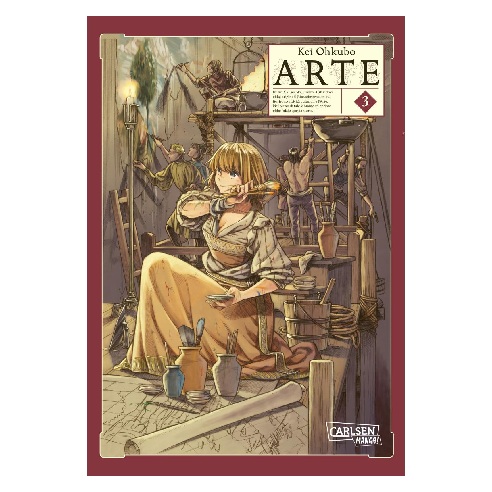 Arte 3, Fictie van Kei Ohkubo