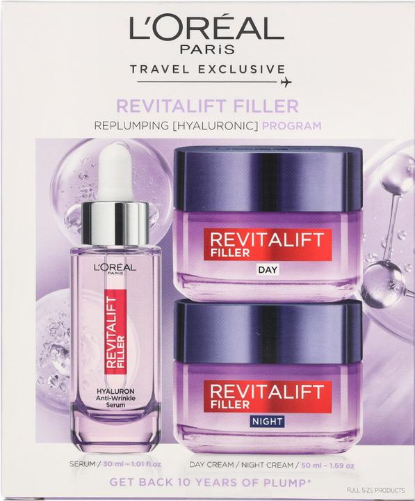 Image du produit L'Oréal Paris L'Oreal Revitalift Filler Renew Routine Sets - Soins anti-âge