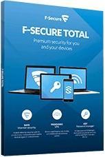 Produktbild F-Secure Total Security und VPN 2020 (3 User, 24 Monate)