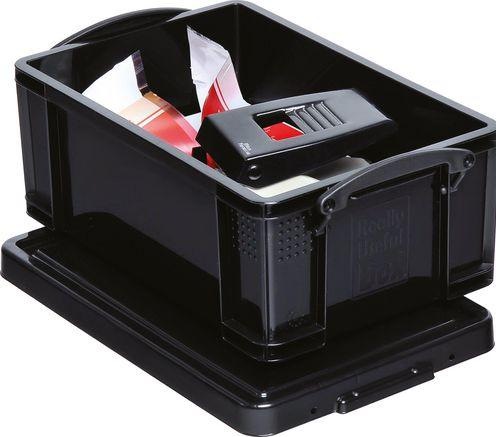 Produktbild Magni Aufbewahrungsbox 9,0 l schwarz 39,5 x 25,5 x 15,5 cm (25.5 x 39.5 x 15.5 cm, 9 l)