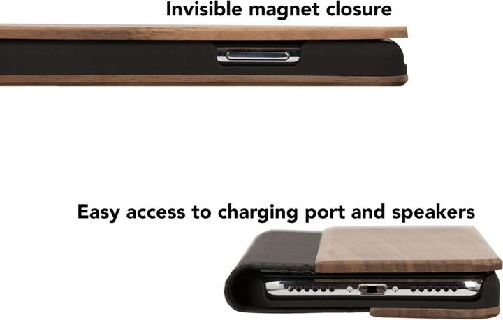 Actual product image Nalia Real wood mobile phone case (Apple iPhone X)