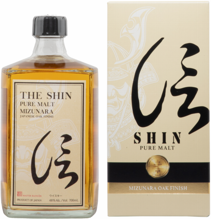 Actual product image The Shin Pure Malt Mizunara Oak Finish (Blended Malt Whisky)
