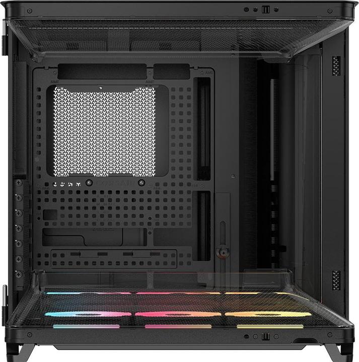 Productafbeelding Corsair AIR 5400 LX-R RGB LINK BLACK MID (ATX, mATX, E-ATX, Mini-ITX)
