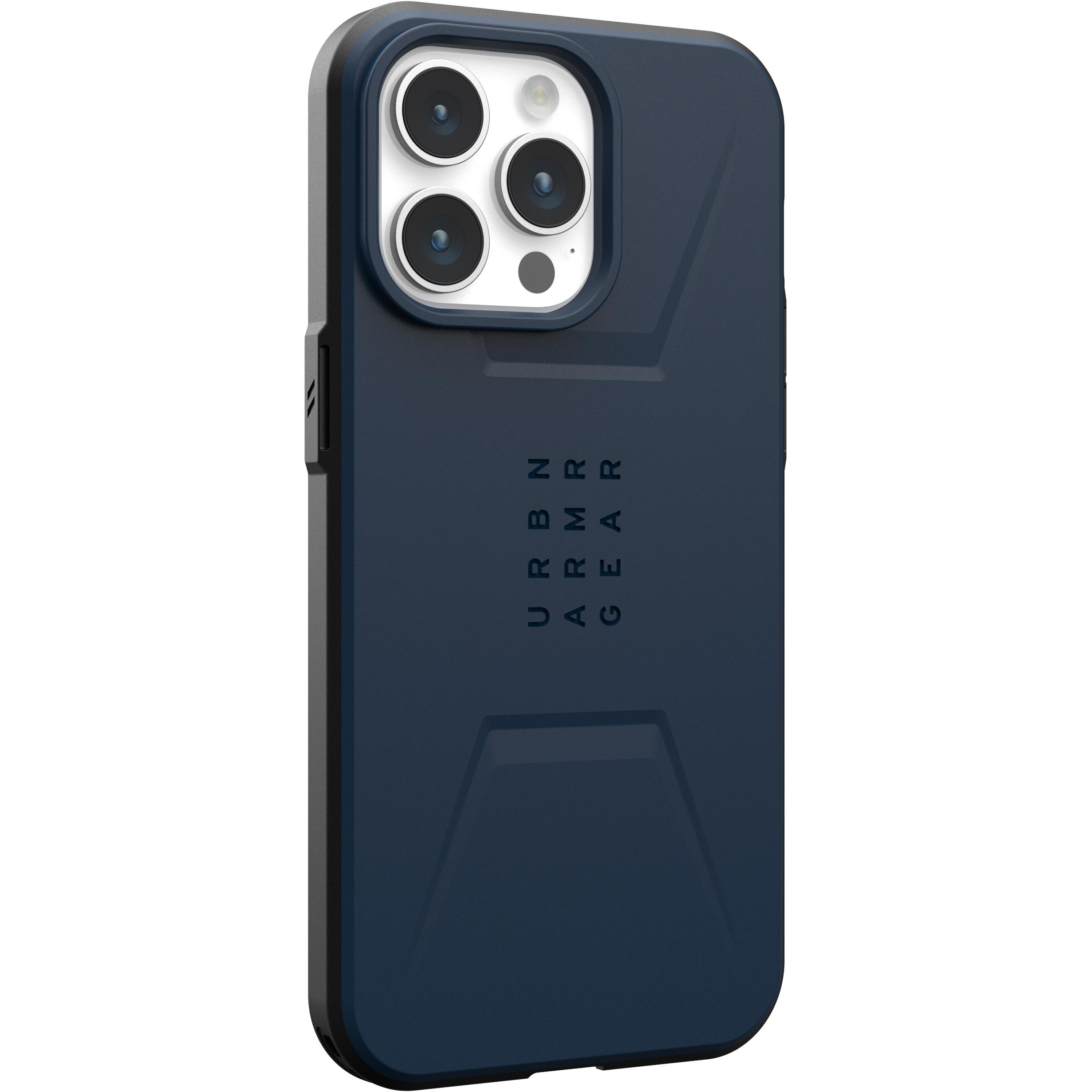 UAG Civilian Magsafe Case (Apple iPhone 15 Pro Max), Smartphone Hülle, Blau