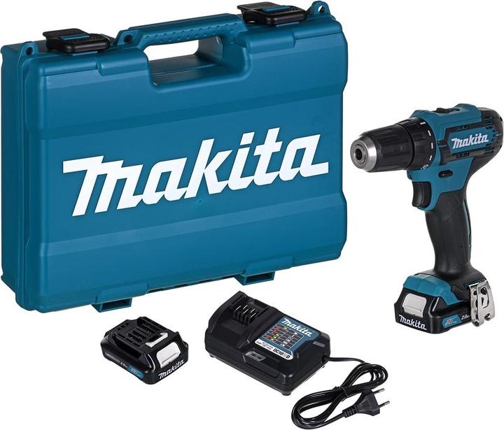 Actual product image Makita Cordless drill driver DF333DWAE 10.8V 2x2.0Ah (Rechargeable battery operated)