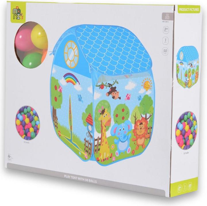Produktbild Moni Kinderspielzelt Zoo 995-5001C
