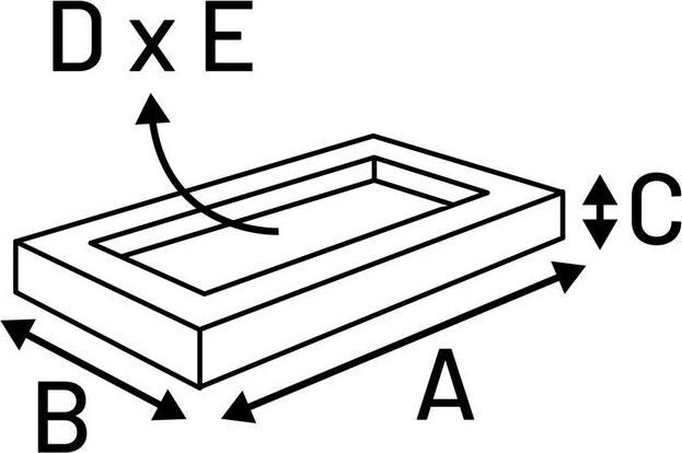 Productafbeelding Flamingo - Basket Krems Rectangle Taupe 50cm (Hond)