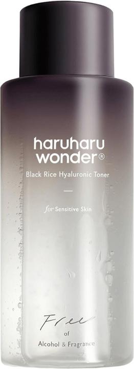 Haruharu Wonder Black Rice Hyaluronic Toner Fragrance Free (Face toner, 150 ml)