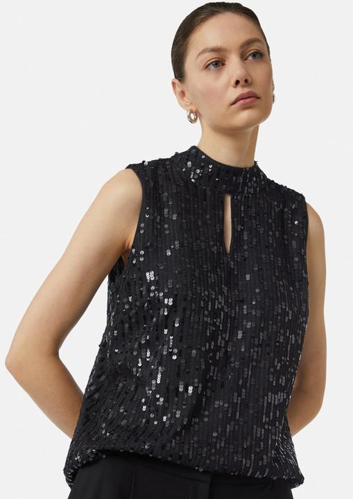 Immagine prodotto Comma Bluse Paillettentop mit Cut-out (42)