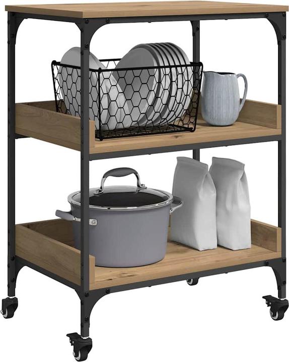 Image du produit vidaXL Küchentrolley