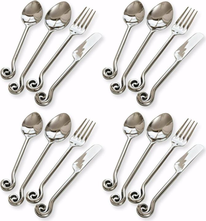 Image du produit Loberon Couverts Hadley argent (4 pcs, Set de couverts)