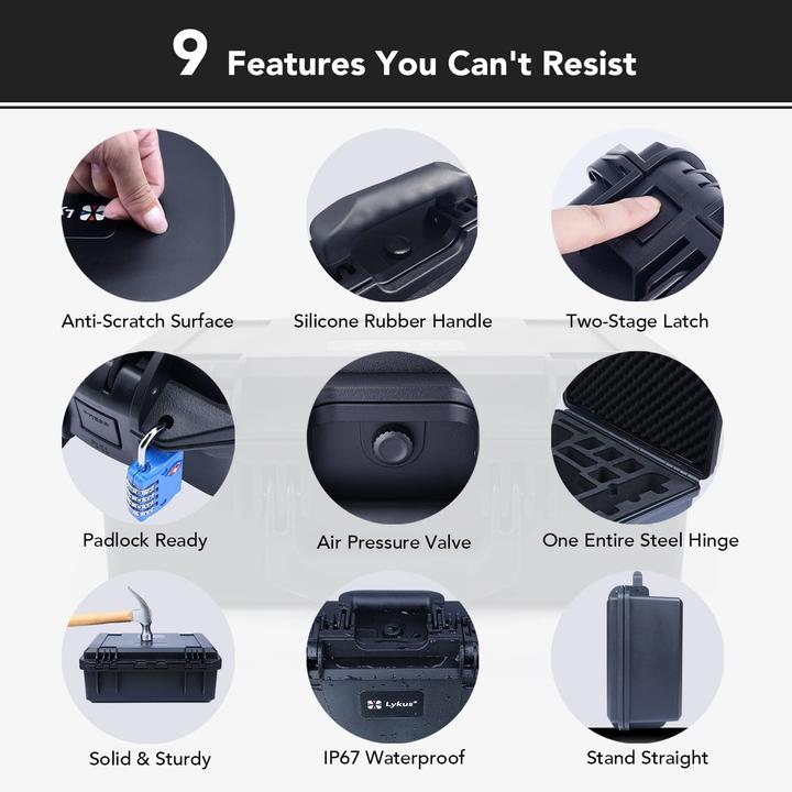 Actual product image Lykus Case for DJI Mavic 3 Cine (Drone case, DJI Mavic 3 Cine, DJI Mavic 3 Classic, DJI RC Pro)