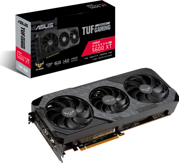 Actual product image ASUS Radeon TUF 3 RX 5600 XT T6G EVO GAMING (6 GB)