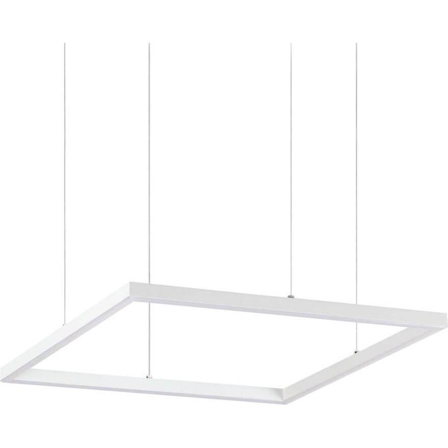 Ideal lux, Pendelleuchte, ORACLE SLIM LED Pendelleuchte 33W Weiss warmweiss 259154 (3300 lm)