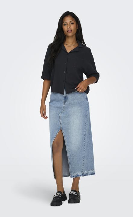 Produktbild Only Normal geschnitten Button-Down Kragen Hemd Hemd (S)