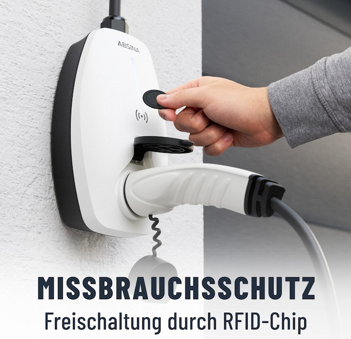 Actual product image Absina Wallbox (Type 2, 11 kW, 16 A, CEE 16)