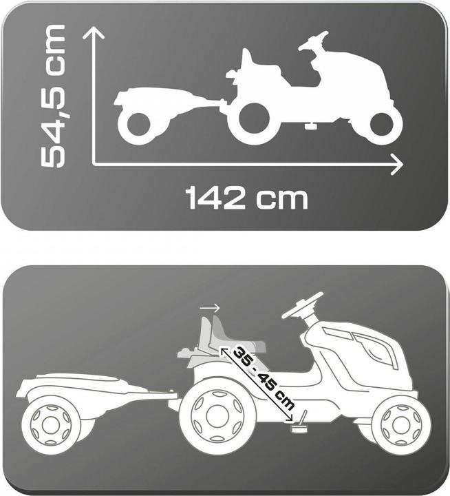 Produktbild Smoby Farmer XL + Trailer