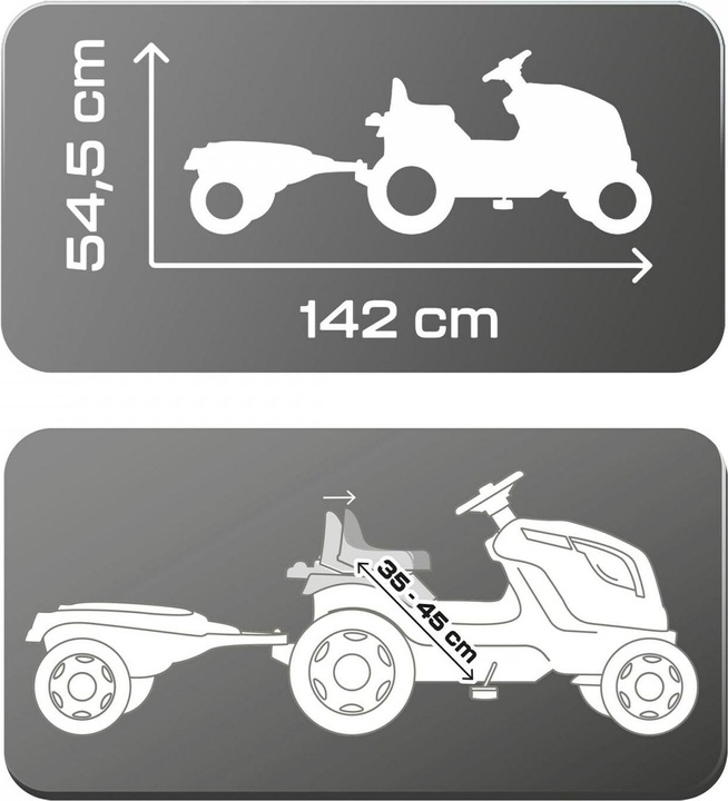 Actual product image Smoby Farmer XL + Trailer
