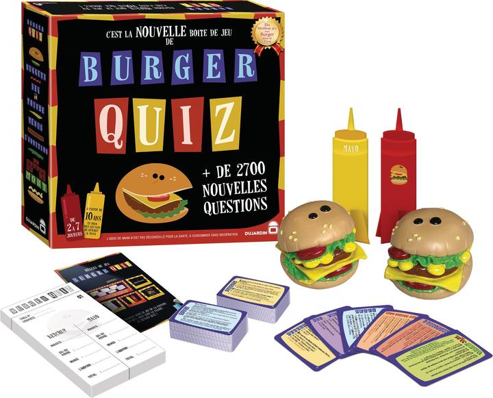 Immagine prodotto TF1 Games Quiz sugli hamburger (Francese)