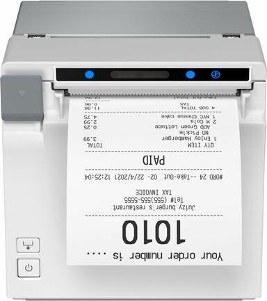 Produktbild Epson EU-m30 (001): USB + Serial, NES, White, No PSU, No Cable, Direkt Wärme, POS-Drucker, 203 x 203 (RS-232, USB 2.0)