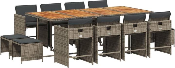 Produktbild vidaXL Garten Essgruppe (220 x 106 x 73 cm)