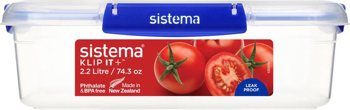 Produktbild Sistema Frischhaltedose KLIP IT PLUS 2,2 l blau (2.20 l)