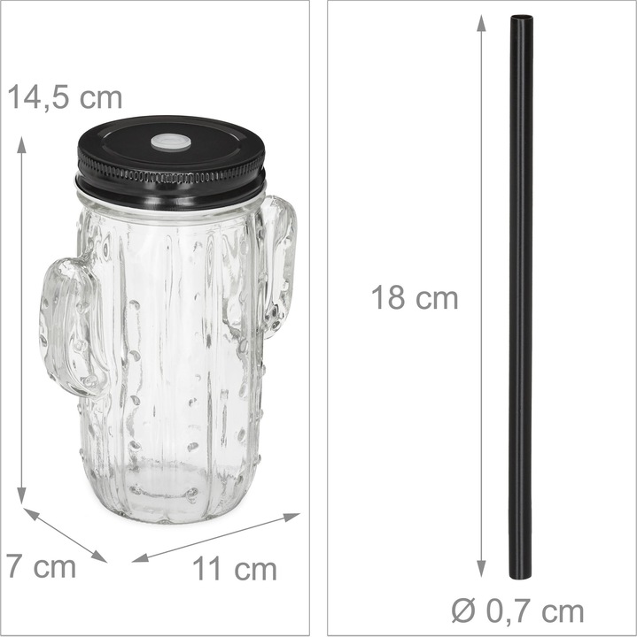 Actual product image Relaxdays 8x drinking glass (5 dl, 1 x, Long drink glasses)