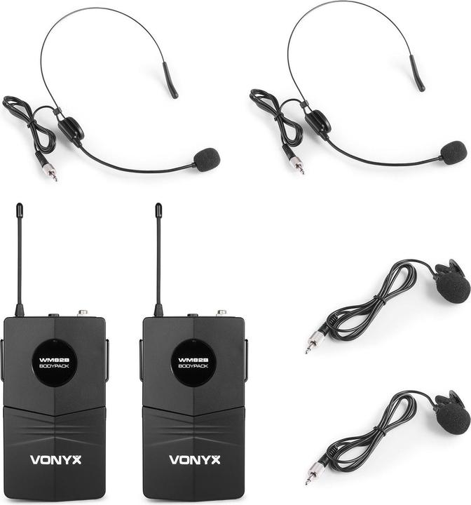 Actual product image Vonyx WM82B Set