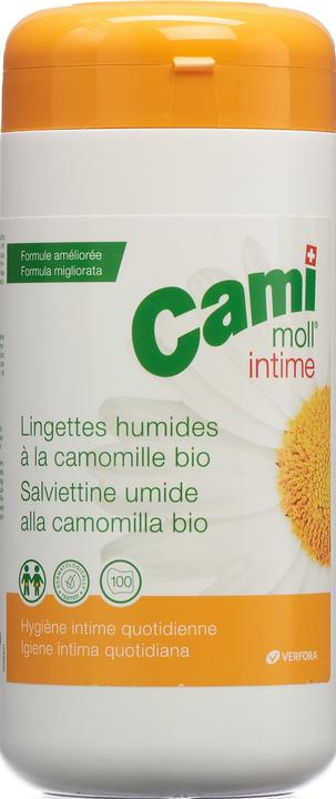 Image du produit Cami-Moll intime Feuchttücher neue Formel (Lingettes intimes)