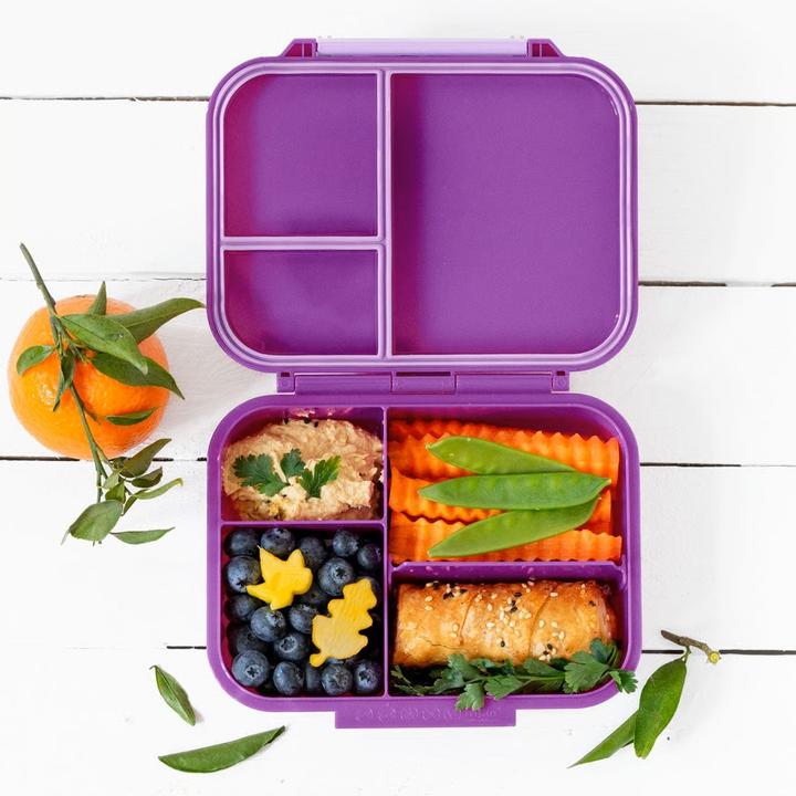 Produktbild Lekkabox Mini Classic Lunchbox mit 3 Fächern & Trenner, lilac