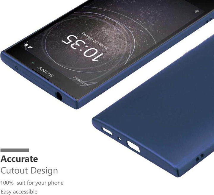 Produktbild Cadorabo Hard Cover Matt Metall Cover (Sony Xperia L2)
