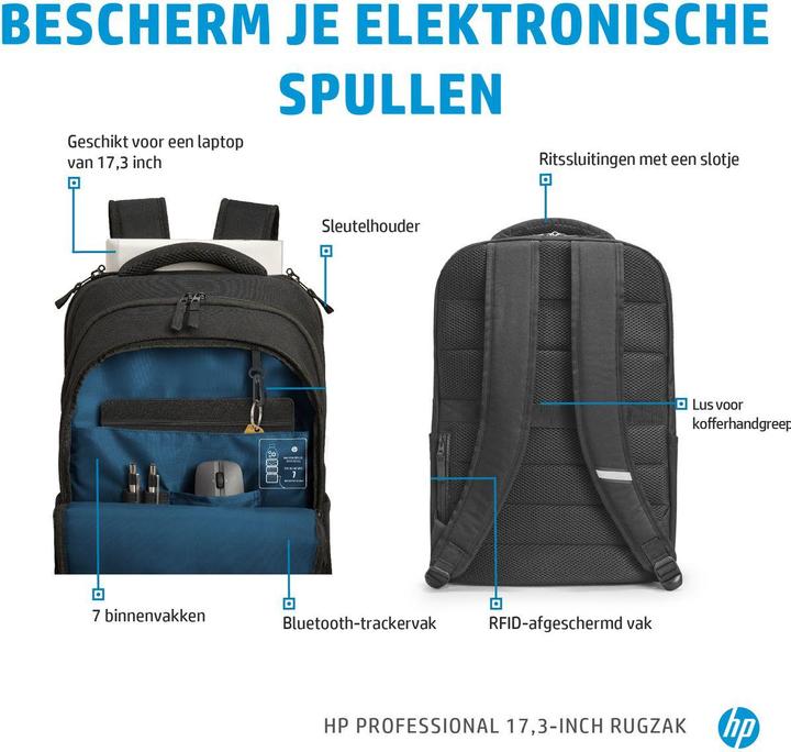 Image du produit HP Sac à dos professionnel pour ordinateur portable