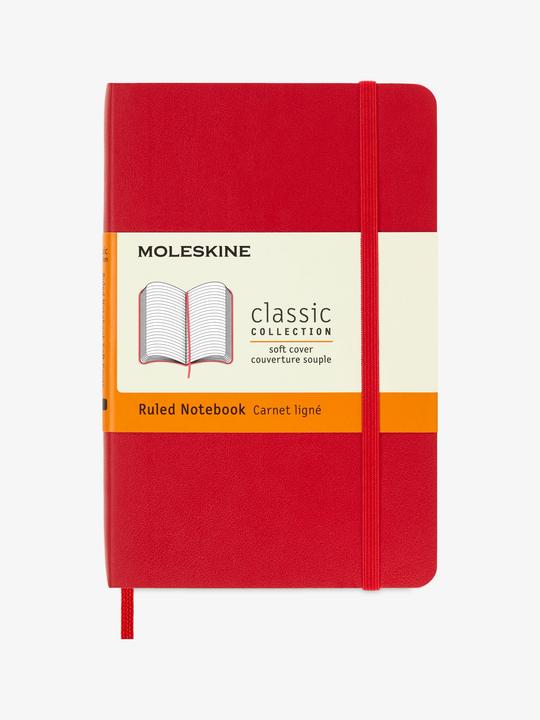 Image du produit Moleskine Carnet de notes Pocket (Spécial, À rayures, Couverture souple)