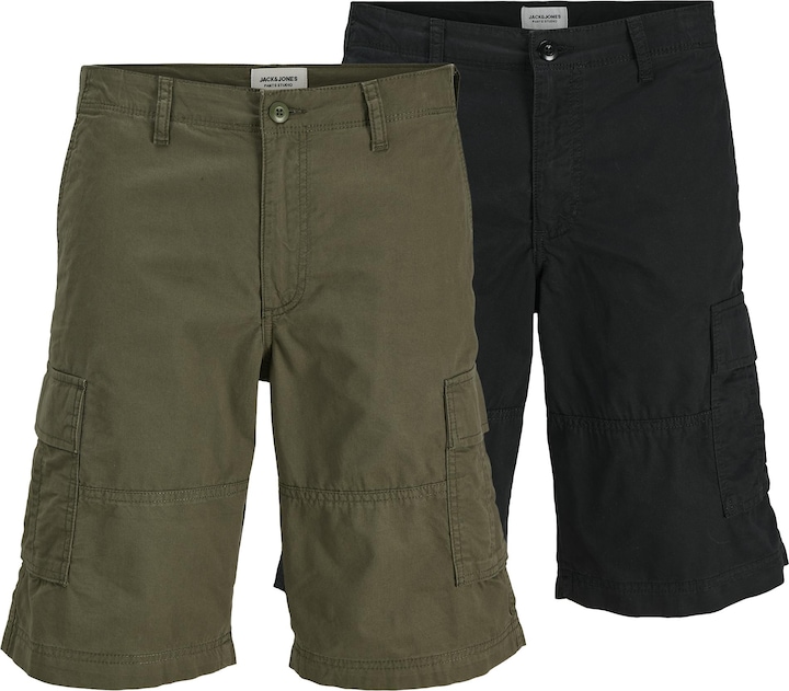 Produktbild Jack & Jones 2er-pack Loose Fit Cargo Shorts Cargo Shorts (S)