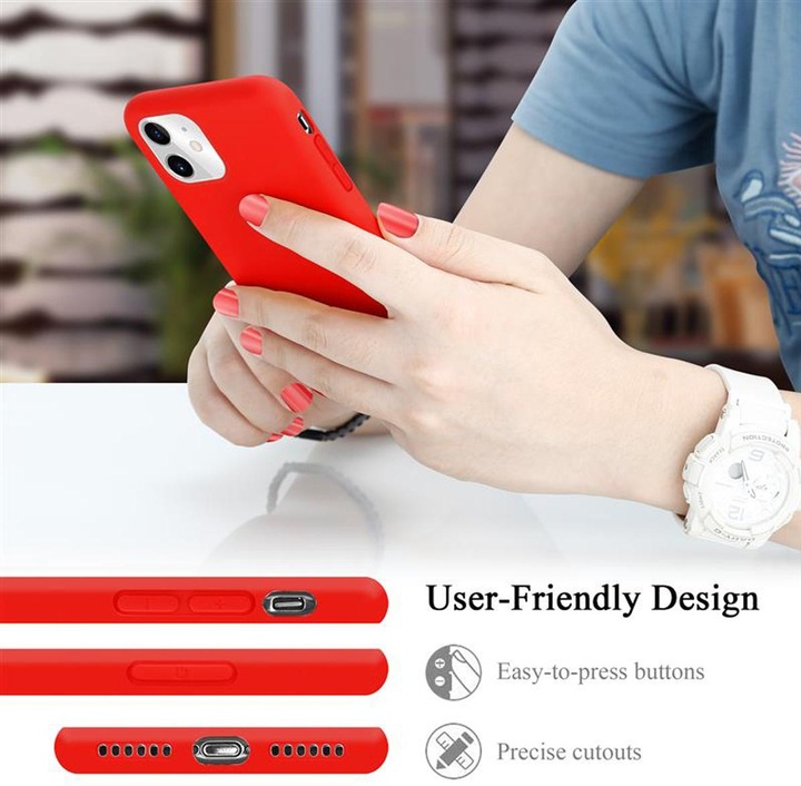Produktbild Cadorabo TPU Liquid Silicone Case Cover (Apple iPhone 11)