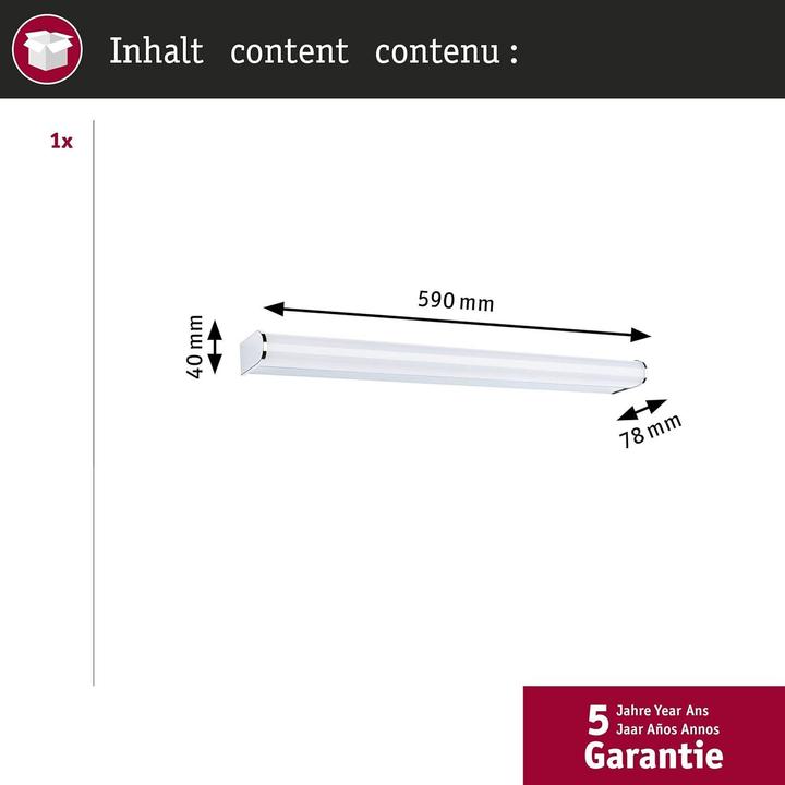 Image du produit Paulmann Applique murale Arneb (1000 lm)