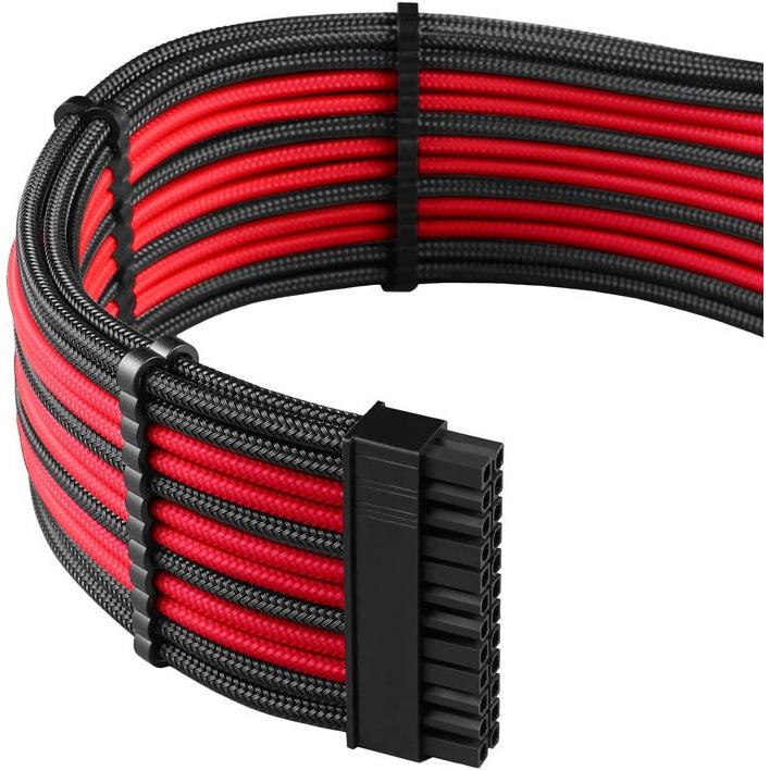 Thumbnail - CableMod Pro ModMesh 12VHPWR Cable Extension Kit - schwarz/rot, Interne Kabel (PC)