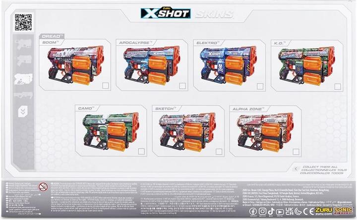 Produktbild Xshot X-SHOT-SKINS-DREAD,S1,OPEN BOX,6PC