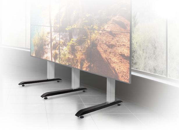 Actual product image b-tech BT8380 - Base - Black - Metal - 107 - 125 mm - 86 mm - 950 mm