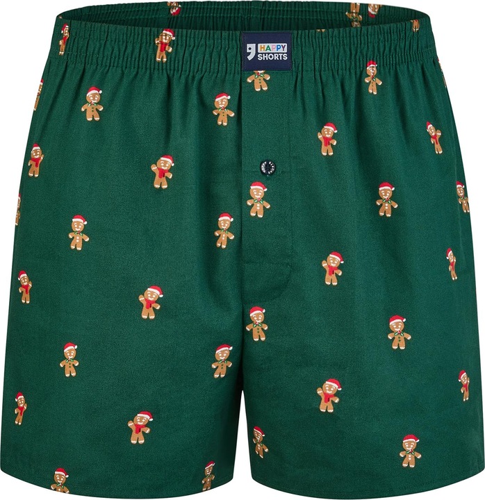Produktbild Happy shorts Boxer X-mas Shorts, Geschenk, Weihnachten, Motiv (M, Einzelpack)
